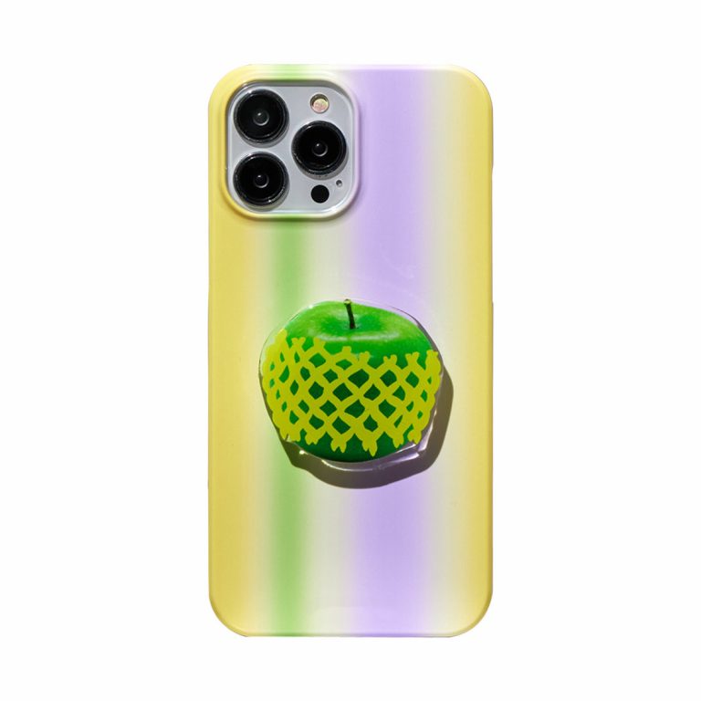 green apple - iPhone Case with MagSafe Holder