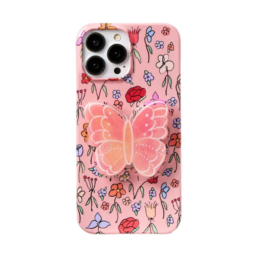 flowers - iPhone Case with MagSafe Holder
