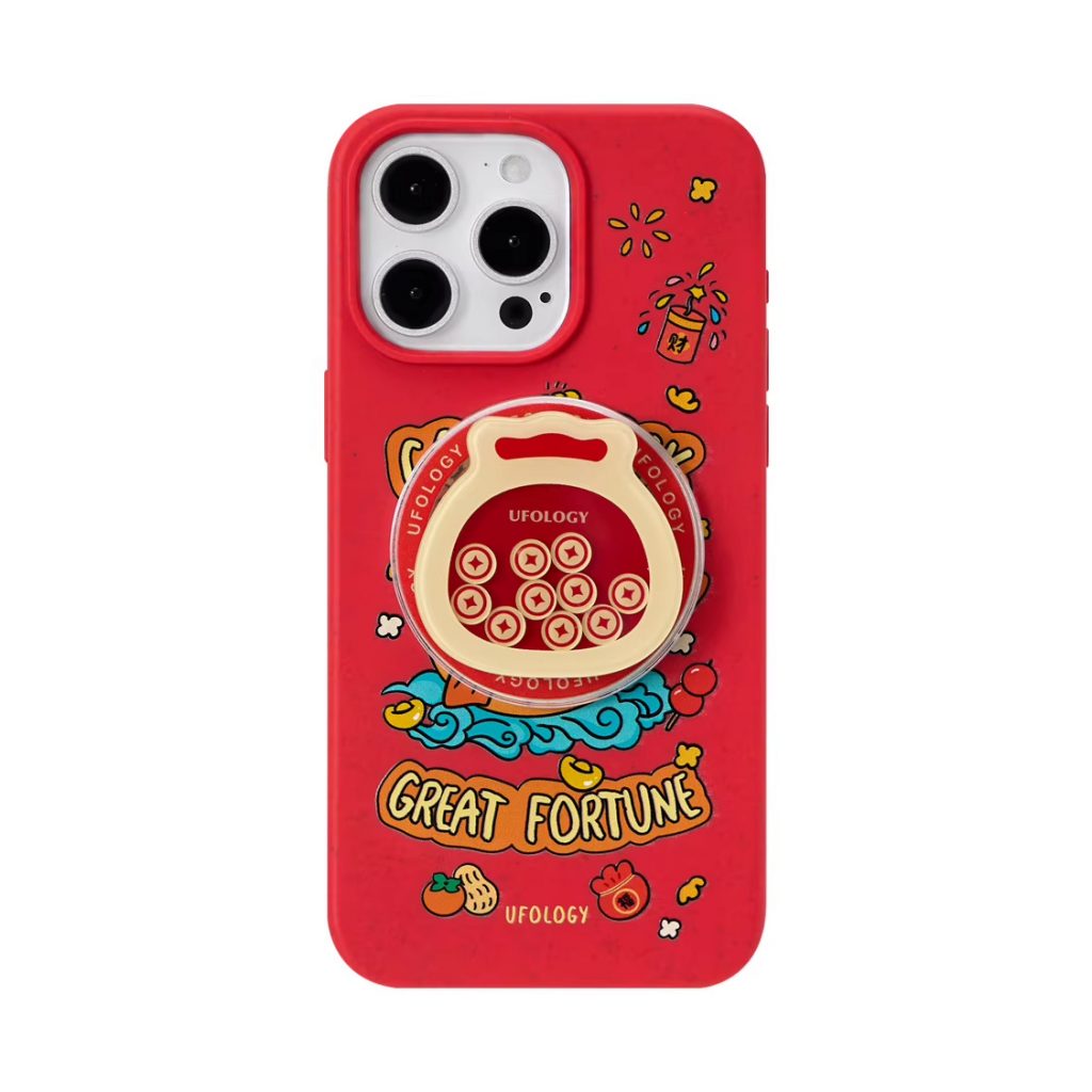 great fortune - iPhone Case with MagSafe Holder