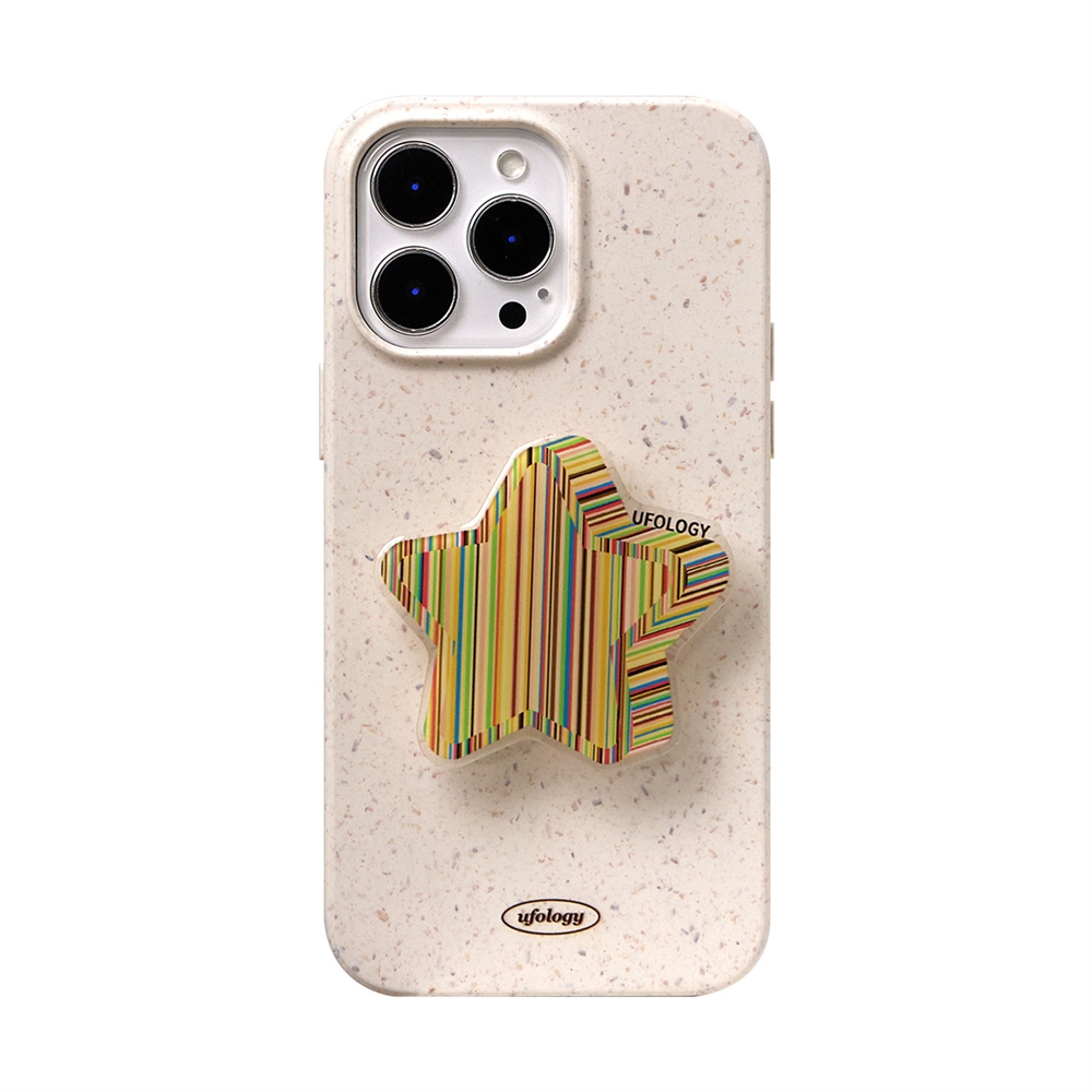 star - iPhone Case with MagSafe Holder