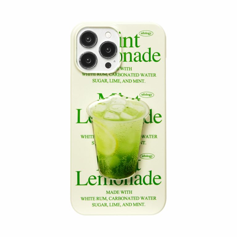 mint lemonade - iPhone Case with MagSafe Holder