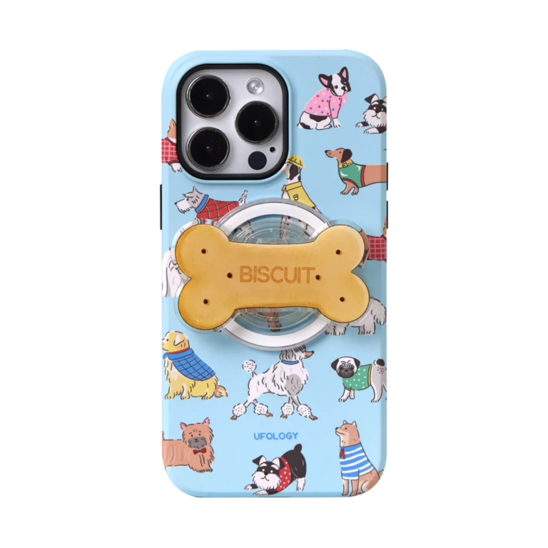 biscuit dogs iPhone case